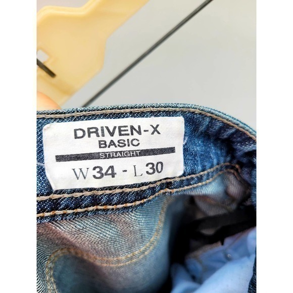 HP Men's Buffalo David Bitton Driven X-Basic Jeans enzyme Wash‎ straight Leg - Picture 6 of 12